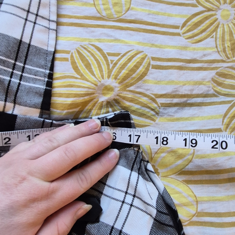 SOLD - Hot Topic Black and White Plaid Midi Dress - Picture 7 of 8